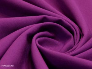 Ткань для занавесок Габардин цвет лиловый